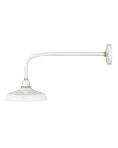 Large Straight Arm Barn Light