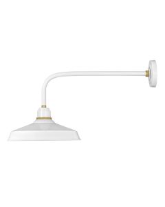 Large Straight Arm Barn Light