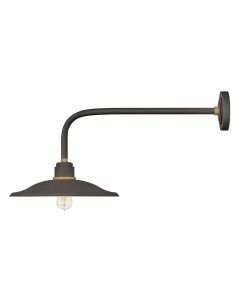 Large Straight Arm Barn Light