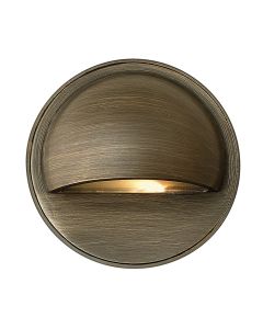 Hardy Island Round Eyebrow LED Deck Sconce