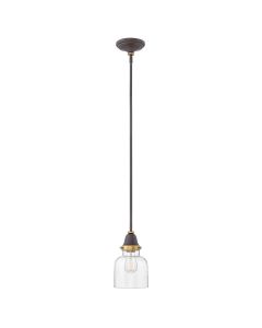 Extra Small Cylinder Glass Pendant
