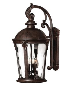 Windsor River Rock Medium Wall Mount LED Lantern