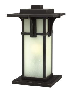 Manhattan 1 Light Large Pier Mount Lantern