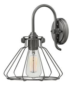 Wire Frame Single Light Sconce