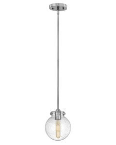 Clear Seedy Globe Pendant