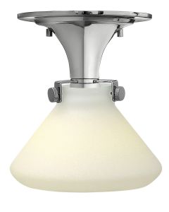 Small Retro Glass Flush Mount