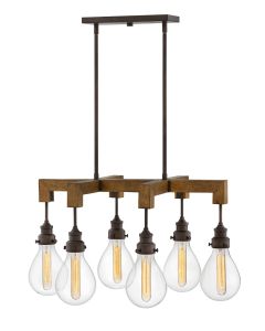 Small Six Light Linear