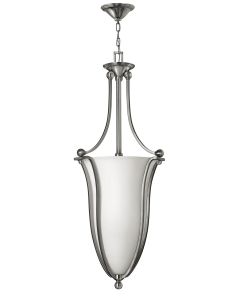 Bolla Brushed Nickel 6 Light Large Pendant