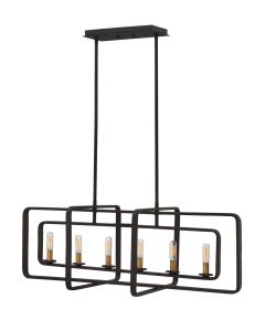 Small Six Light Linear