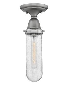 Beaker Glass Flush Mount