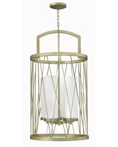 Nest Silver Leaf 4 Light Large Open Frame Single T