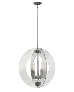 Solstice Polished Chrome 4 Light Large Open Frame